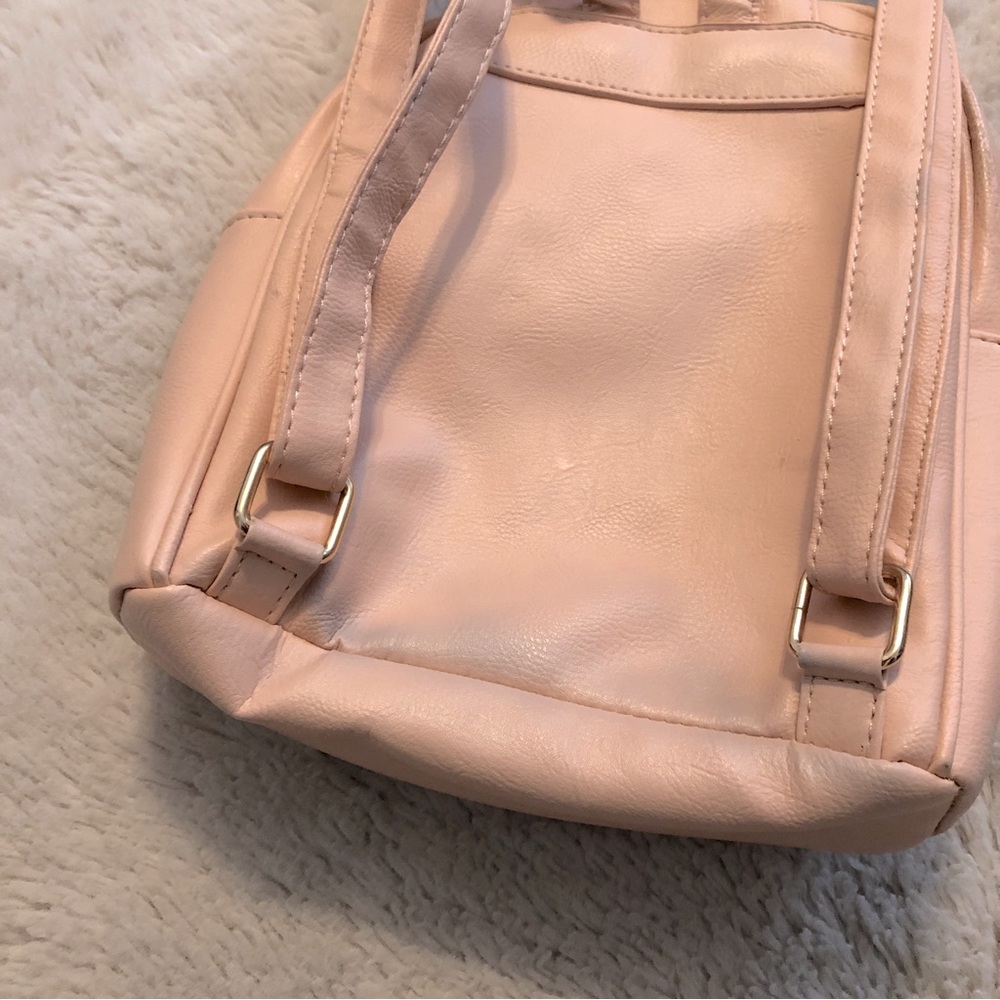 Mini Embroidered Flower Backpack - image 8